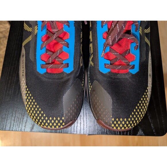 Nike React Pegasus Trail 4 GORE-TEX Black Vivid Sulfur Size 10 - Picture 3 of 16